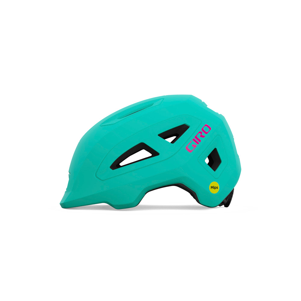 Giro Helmet Scamp MIPS II Child Matte Screaming Teal / Bright Pink