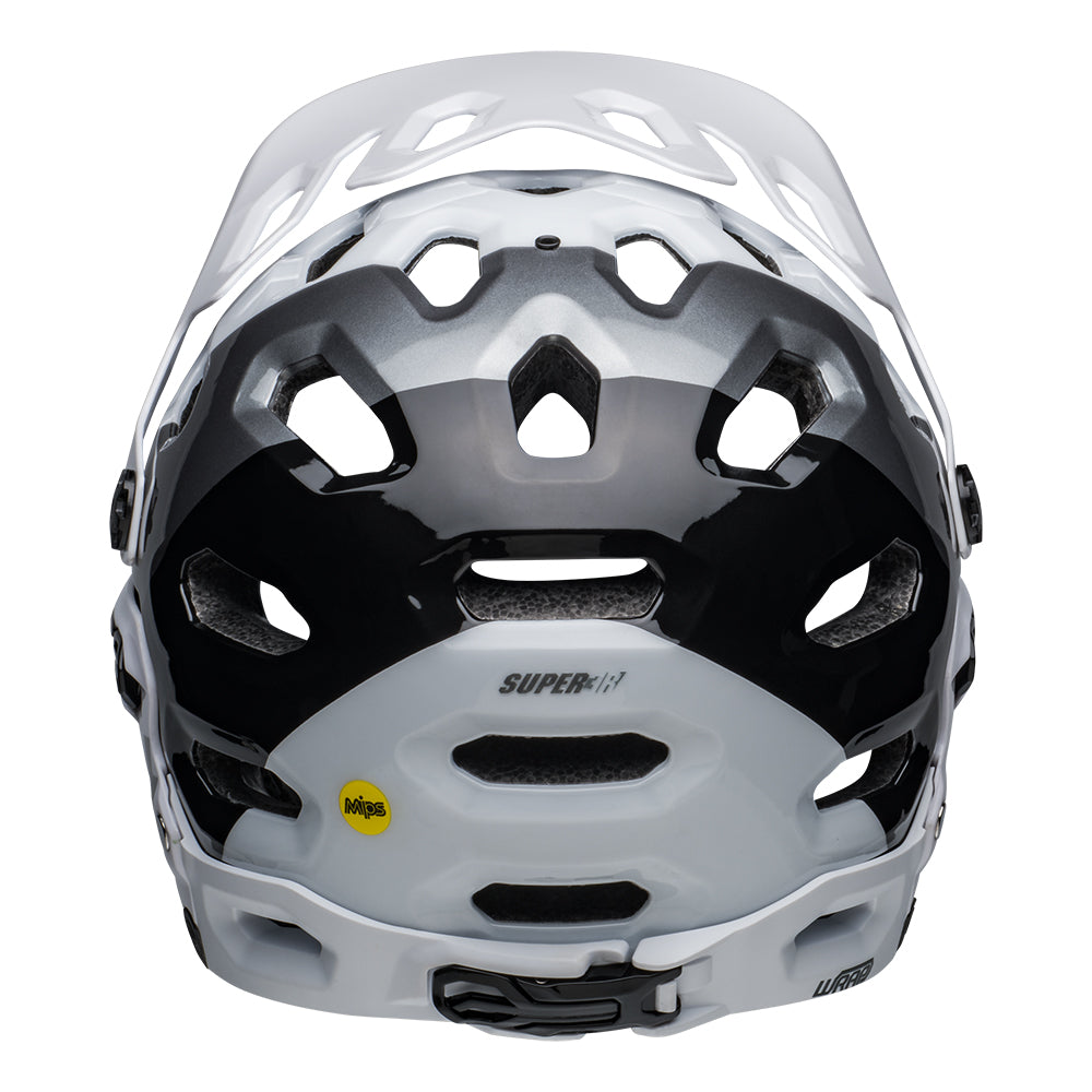 Bell Super 3R MIPS - White/Black - Back